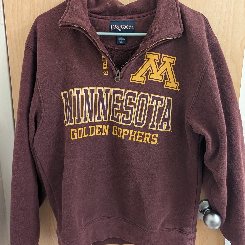 University Of Minnesota Quarter-Zip Sweatshirt